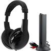QJIRZB Cuffie Wireless Hi-Fi RF Bluetooth con Microfono per TV Videogiochi DVD PC