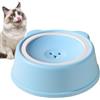 Generico Ciotola Acqua Gatti - Antigoccia per Bere Lento | Ciotola Galleggiante Antiscivolo per Cane - per Famiglie con Multi Animali Cuccioli Gatti Bevitore Disordinato Viaggio