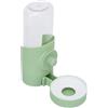 Generico Pet Drinking Station, Dog Hydration Bowl, Cat Water Dispenser, Non Spill Waters Feeder, 7.87x7.09x3.39 Inches, Cats, Dogs, Rabbits and Other Small Animals, Green & Grey