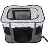 Ejoyous Box per Animali Pieghevole per Cani di Piccola Taglia, Cuccia per Cani Portatile Recinzione per Animali Domestici Gabbia per Cani Rettangolare Scatola da Trasporto per Gatti