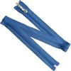 Aerzetix - Set di 6 Cerniere Lampo a Spirale N°5 65cm separabili con cursore Decorativo | in Metallo Nylon Poliestere | Colore Blu Zaffiro | Cucito Artigianato creazione Abbigliamento