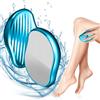Yesaler Depilatore di Cristallo Crystal Hair Eraser Epilatore Senza Rasatura Depilatore Uomini Donna Indolore per Corpo Gambe Braccia Schiena Blu