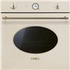 Smeg SF68C1AVO - Forno da Incasso, Elettrico, Ventilato, 70 Litri, colore Avena, Classe energetica A