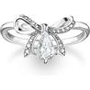 Thomas Sabo Anello con fiocco misura 58 argento 925 riciclato TR2481-643-14-58