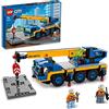 LEGO City Great Vehicles Gru Mobile, Camion Giocattolo per Bambini, Bambine, Ragazzi e Ragazze da 7 Anni in su, Veicoli da Cantiere, Giochi Creativi, Idee Regalo Introduzione all'Ingegneria 60324