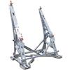 FULHOLPE Millenium Falcon Espositore verticale Set di supporti per display fai da te, kit di blocchi da costruzione per 75192 Millenium Falcon