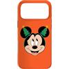 Disney Custodia per iPhone 17 Pro Max Disney Mickey Mouse - Fascia per capelli con albero di Natale