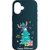 Disney 100 Lilo & Stitch Natale Buon Natale! Custodia per iPhone 16
