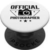 Photographer Camera Photographers Photog Fotografo Fotografo Fotografo Fotografi Fotografi Lavoro Fotografo PopSockets PopGrip Adesivo