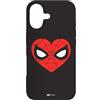 Marvel Custodia per iPhone 17 Marvel Spider-Man - Maschera a forma di cuore per San Valentino