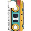 Cassette vintage bande magnétique 1980 P Cassette audio musica retrò anno 1980-80s mix best of Custodia per iPhone 15