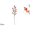 Due Esse Christmas Stelo Bacche Autunnali Decorativo Alto 70cm di Duesse