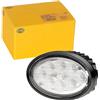 HELLA 1GA 996 661-021 LED-Faro da lavoro, Oval 100, 12/24V, 1700lm, Montaggio, interno/Raccordo a vite, Fissaggio a 2 punti, Illuminazione campo vicino, Spina Spina DEUTSCH