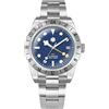 Generic San Martin SN054G-3 NH34 39mm BB Color Dial Uomo GMT Orologio da polso meccanico automatico in vetro zaffiro, Blu, Meccanico