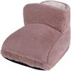Faxianther Furry USB Ricaricabile Riscaldamento Elettrico Scaldapiedi Inverno Casa Ufficio Spessa Peluche Riscaldatore Termico Pad Cuscino Terapia Calore Piedi Stivali Scarpe