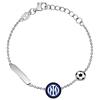 Inter F.C. Internazionale Bracciale ACCIAIO BIMBO