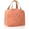 MGDDB Borsa termica per il pranzo per donne e uomini, riutilizzabile, piccola scatola per il pranzo tropicale alba sulla spiaggia, portatile, per lavoro, picnic