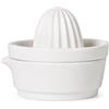 Garneck Spremiagrumi in ceramica, spremiagrumi manuale, per limoni, arance e lime, ideale per succhi freschi, design moderno della cucina, materiale durevole semplice