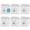 Fukmory 6 Pezzi Sacchetti Compatibile con conga 2290,Accessori di Ricambio compatibile con conga cecotec 2290 Serie