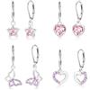 ALEXCRAFT Orecchini Cerchio Argento 925 in Oro 14K, Oro Orecchini Anallergici Donna, 3 Paia Orecchini Cerchio Piccoli con Confezione