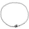 Silverly Bracciale in Argento Sterling 925 con Teschio per Donne e Adolescenti | Gioielli Emo Gotici di Halloween per le Donne | Braccialetto con Perline e Ciondolo a Forma di Palla Punk Stacker