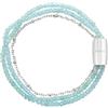 Breil, Collezione Magnetica System, Bracciale Donna in Acciaio Lucido Effetto Specchio, Pratica Chiusura con Magnete, Idea Regalo Donna