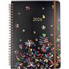 YHH Agenda 2026, formato A5, vista settimanale, mensile e settimanale, con linguette e tasca posteriore, pagine per password, contatti, note, vacanze nel Regno Unito, rilegatura a spirale, agenda 26