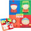 South Park Coperta Pile Morbido Copridivano per Accessori Letto Eric Kenny Cartman Viaggio Decorazioni Casa 130x150cm Diverte Regalo Uomo (Multicolore)