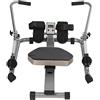 WAPHOERTE Vogatore idraulico a pieno movimento regolabile - Timone pieghevole con display LCD e guida lunga per esercizi cardio e fitness a casa, portata massima 120 kg, resistenza a 55 kg