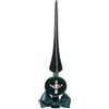 FONDOTIN Puntale Stella Albero Natale Verde Oliva Fiocco Decorazione Natalizia Facile da Installare per e Feste Topper Robusto e Versatile per Natale