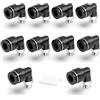 TAILONZ PNEUMATIC Raccordi a gomito maschio 6mm tubo OD x filettatura M6 90 da collegare PL6-M6 (confezione da 10)