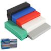 QHSXMQ Spessori in Plastica 90 Pezzi Spessori per Mobili 28 x 100 mm Cunei per Piastrelle Durevole Distanziatori per il Montaggio Premium Finestre Cunei in Plastica Spessore 1-6 mm