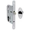 effedielle Serratura da incasso AGB SCIVOLA TRE foro yale, finitura cromo satinato con gancio rientrante completa di incontro.Realizzata interamente in acciaio.Frontale da 16 mm.con bordo tondo.Entrata da 50 mm.