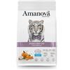 Amanova Adult Sterilized al Pesce per Gatti - 1.5 Kg, Singola