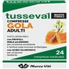 MARCO VITI Tusseval-Gola Adulti 24 compresse masticabili