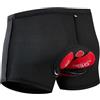 IUVYTA Pantaloncini da Ciclismo Uomo Intimo da Ciclismo PRO 5D Gel Pad Mutanda Imbottita Antiurto Pantaloncini da Bicicletta Intimo da Bici per Bici(5,L)