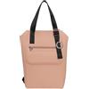 O bag - Zaino relaxy in poliuretanica, rosa cipria (39 X 24 X 13 cm)