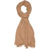 Lorenzo Cana Sciarpa da uomo, 100% cashmere, leggera, morbida, in cashmere, tinta unita, beige, Tonalità naturali cammello, 70 x 200 cm