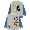 Disney Giubbotto Bomber Bambino Mickey Mouse, Giacca Mickey Per Bambini, Giacca Baseball Cotone Estiva, Grigio 4-5 Anni