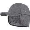 PivotWing Cappello Uomo Invernale Baseball Lana con Visiera Paraorecchie Cappelli Invernali Uomo Donna Lana con Visiera Berretto Invernale Uomo Donna con Visiera Colbcco Impermeabile, Nero