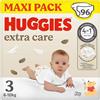 Huggies Pannolini Extra Care Mega Midi 3 Pacchi Da 32 Pezzi 6-10 Kg Huggies 02562231 - Pannolini E Accessori