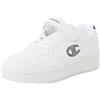 Champion Girls Rd18 Platform Glitter G PS Scarpe, Bianco, 2 UK