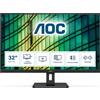AOC Monitor AOC E2 U32E2N LED display 80 cm (31.5") 3840 x 2160 Pixel 4K Ultra HD Nero [U32E2N]