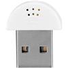 LetCart Mini Microfono per Registrazione USB, Microfono Mini USB Portatile, Microfono per Parlato da Studio, Adattatore Mic per Registrazione Audio, per Computer PC, Plug And Play(Bianco)