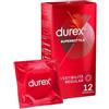 Reckitt Benckiser Durex Supersottile Vestibilità Regular - 12 Pezzi