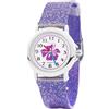 Kiddus Orologio Bambina, Analogico a partire da 4 anni, Regalo per Bambine con Glitter, Contiene Esercizi per Imparare a Leggere L'ora, Aprendimento Bimba