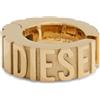 Diesel DX1565710 - Orecchino unisex Font cuff in acciaio inox dorato, Taglia unica, Acciaio inossidabile, Nessuna pietra preziosa
