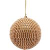 Palla con Gemme Oro 10cm - Decorazione Natalizia Elegante EDG