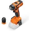 FEIN Trapano Avvitatore a Batteria ASCM 18 QSW AS, 4 Velocità, Piccolo e Leggero, Motore Brushless, Attacco QuickIN, Forature fino 13 mm, Maschiature fino M8, Batterie e Caricatore non inclusi