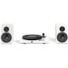 PRO-JECT JUKE BOX E1 HIFI SET WHITE HIGH GLOSS NUOVO